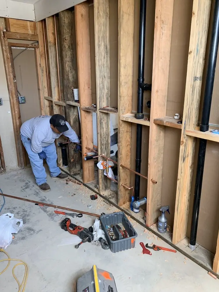 Commercial rough-in plumbing for Gas Line Repair in Ocala